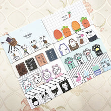 Load image into Gallery viewer, 4 pcs/set Cactus Bear cat Magnetic Bookmarks Books Marker of Page Stationery School Office Supply Student Rewarding Prize
