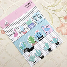 Load image into Gallery viewer, 4 pcs/set Cactus Bear cat Magnetic Bookmarks Books Marker of Page Stationery School Office Supply Student Rewarding Prize
