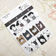 Load image into Gallery viewer, 4 pcs/set Cactus Bear cat Magnetic Bookmarks Books Marker of Page Stationery School Office Supply Student Rewarding Prize
