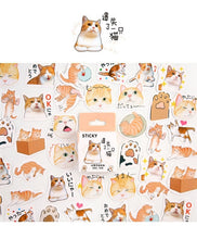 Load image into Gallery viewer, Hethrone Creative cute cartoon miss time transparent paper hand account sticker package DIY diary stickers cup decorative materi
