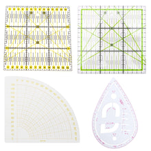 Load image into Gallery viewer, Patchwork Quilting Ruler Acrylic DIY Sewing Garment Cutting Craft Rule Drawing Tools Handmade Tailor for Home Sewing Tools
