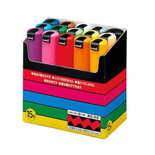 Load image into Gallery viewer, 1 Set Uni Mitsubishi Posca PC-1M/3M/5M/8K/17K Paint Marker Writing Pen  7/8/12/15 Colors/Set
