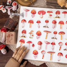 Load image into Gallery viewer, 45pcs/pack Kawaii Mushroom Decorative Scrapbooking Craft Sticker Diary Album Sticker Adhesive
