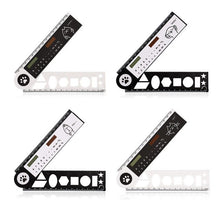 Load image into Gallery viewer, JIANWU 1Pcs Multiple Color Two-in-one Plastic 30cm Folding Drafting Ruler With Calculator Of journal School supplies
