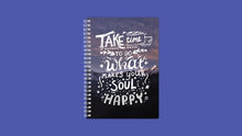 Load image into Gallery viewer, Spring bound Weekly Planner "Make Your Life"
