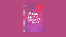 Load image into Gallery viewer, Spring bound Weekly Planner "Make Your Life"
