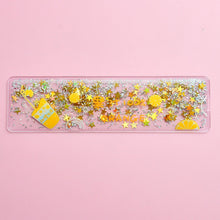 Load image into Gallery viewer, Creativity Multicolor Into The Oil Bookmark Rulers PVC Painting  Template Ruler Girl Child Stationery Office School Supplies
