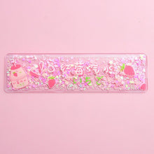 Load image into Gallery viewer, Creativity Multicolor Into The Oil Bookmark Rulers PVC Painting  Template Ruler Girl Child Stationery Office School Supplies
