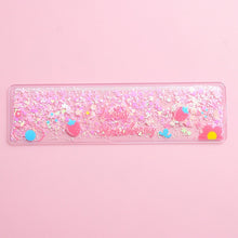 Load image into Gallery viewer, Creativity Multicolor Into The Oil Bookmark Rulers PVC Painting  Template Ruler Girl Child Stationery Office School Supplies
