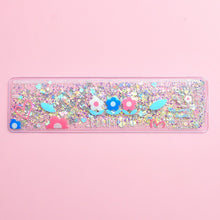 Load image into Gallery viewer, Creativity Multicolor Into The Oil Bookmark Rulers PVC Painting  Template Ruler Girl Child Stationery Office School Supplies
