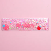 Load image into Gallery viewer, Creativity Multicolor Into The Oil Bookmark Rulers PVC Painting  Template Ruler Girl Child Stationery Office School Supplies
