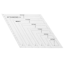 Load image into Gallery viewer, Patchwork Quilting Ruler Acrylic DIY Sewing Garment Cutting Craft Rule Drawing Tools Handmade Tailor for Home Sewing Tools
